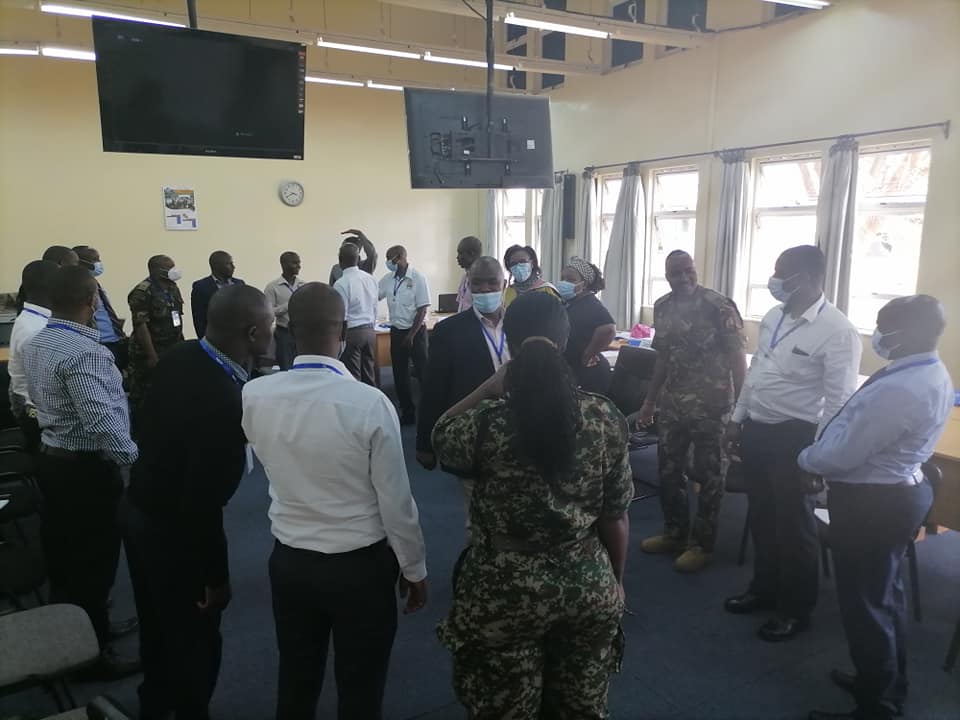 Training session at Humanitarian Peace Support School