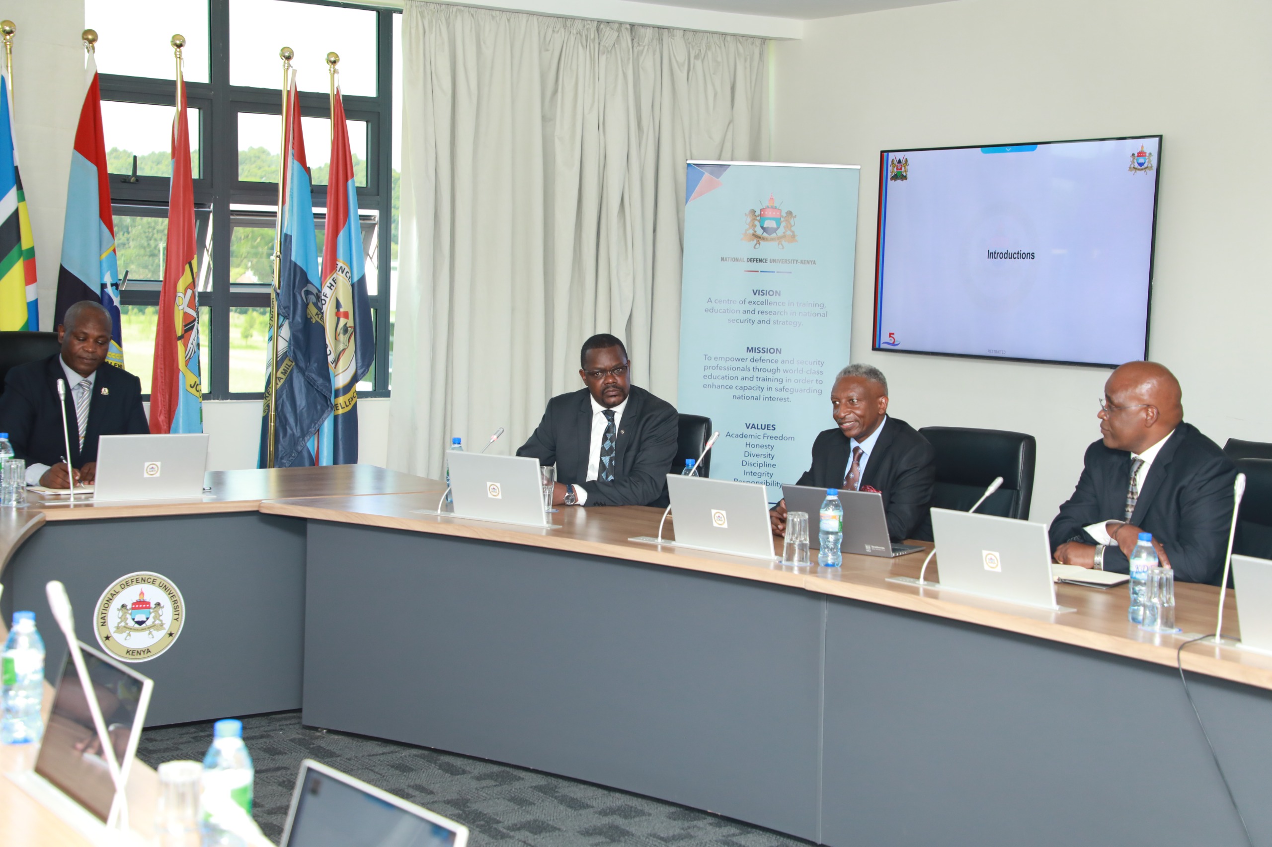 Panel discussion at National Defence University