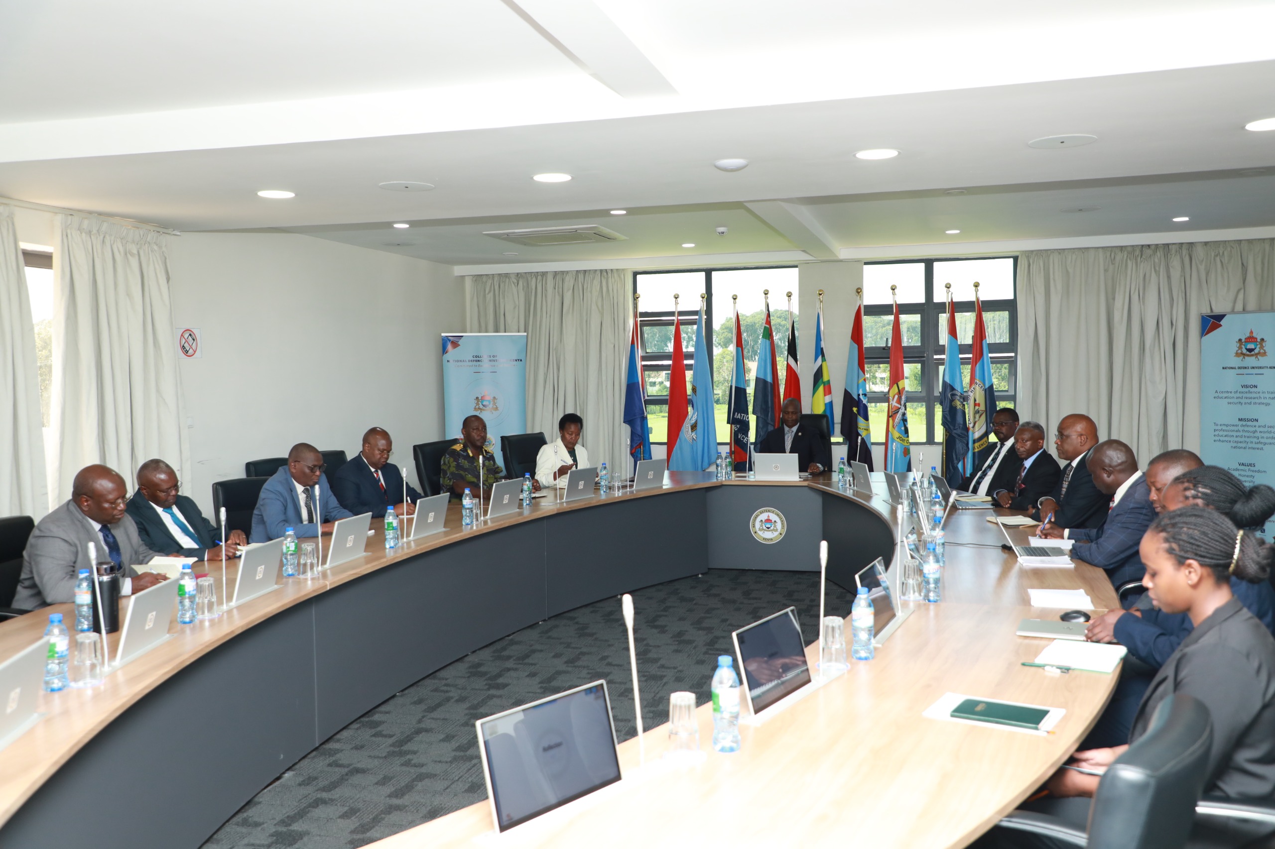 Roundtable discussion at National Defence University